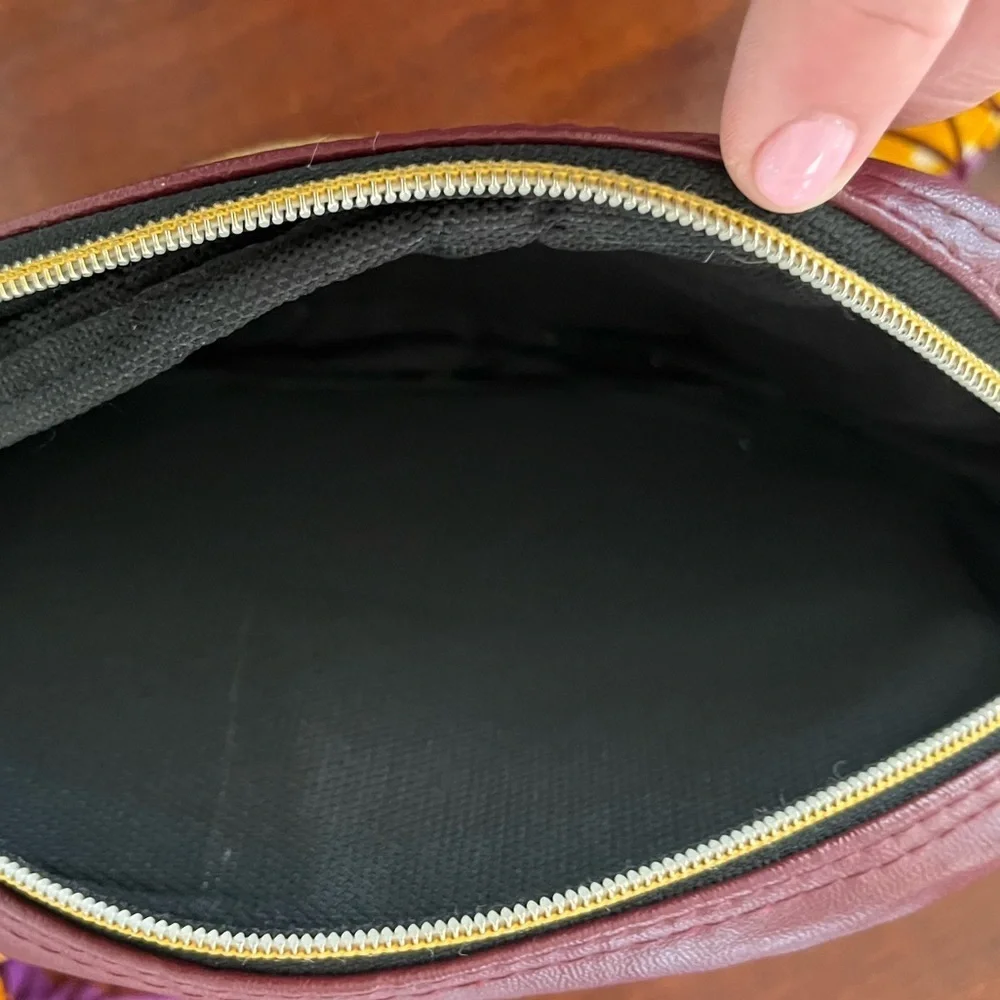 Kipling Fanny Pack Cross Body Multicolored Purple Yellow festival - Picture 4 of 5